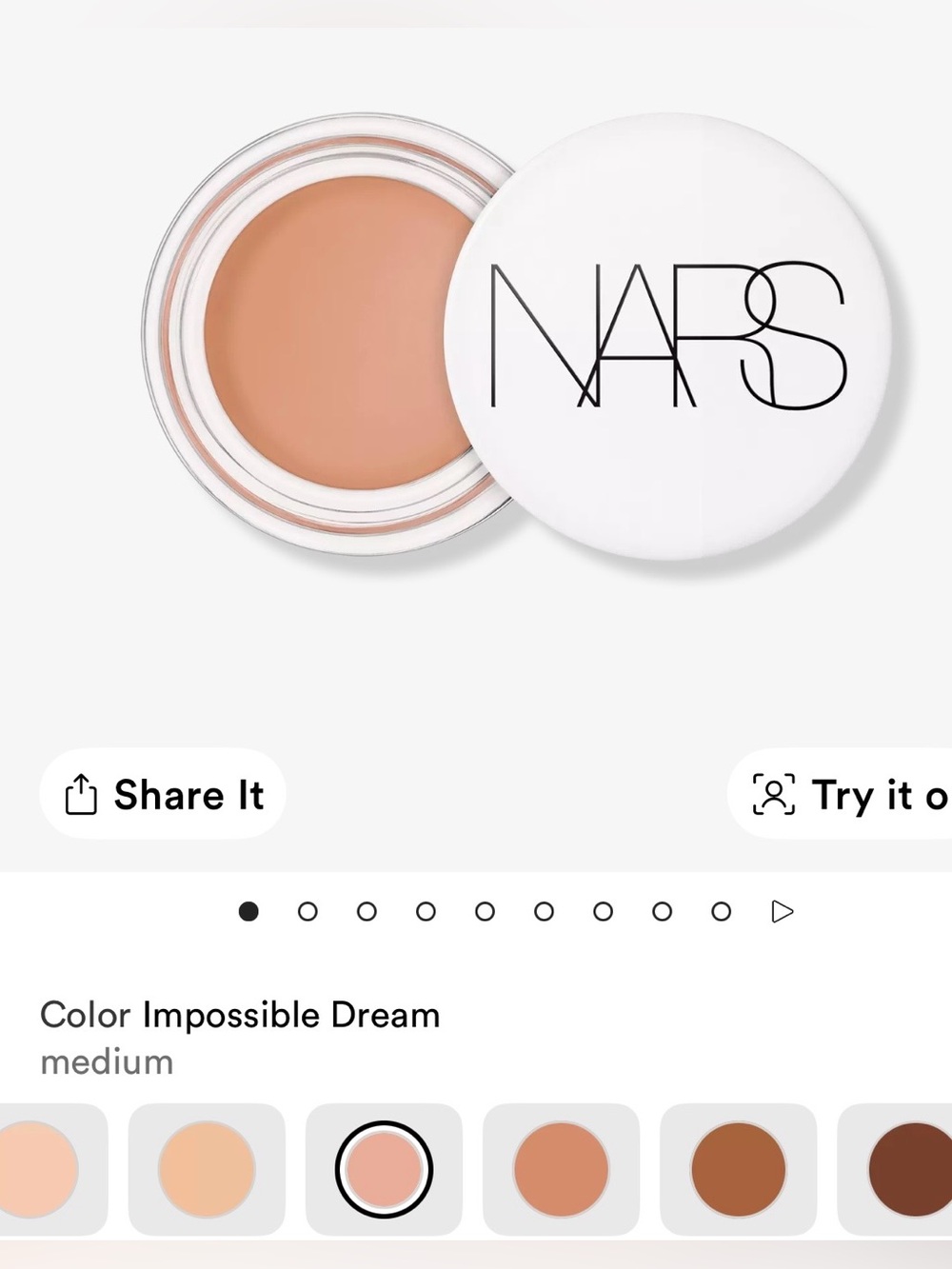 NARS Light Reflecting Eye Brightener Concealer Color Impossible Dream